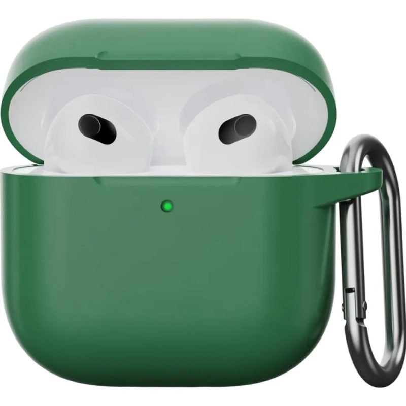 Чохол AirPods 4 Case (з карабіном), Pine Needle Green