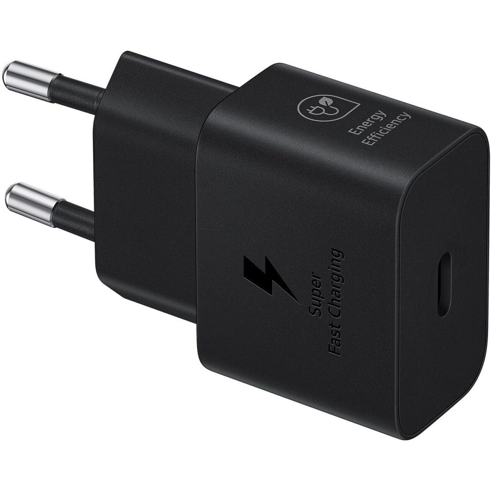 Зарядний пристрій Samsung 25W Power Adapter (w C to C Cable) Black - фото 2 Зарядний пристрій Samsung 25W Power Adapter (w C to C Cable) Black - фото 2