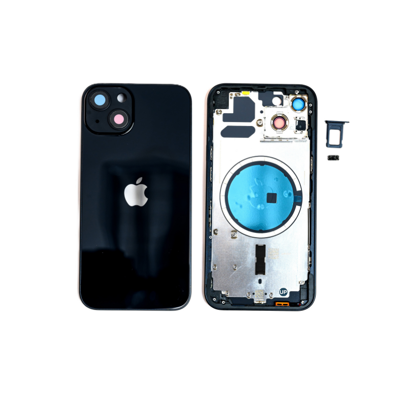 Корпус iPhone 13 Midnight USA (с сим-лотком, магнитами, кнопками и антенной)