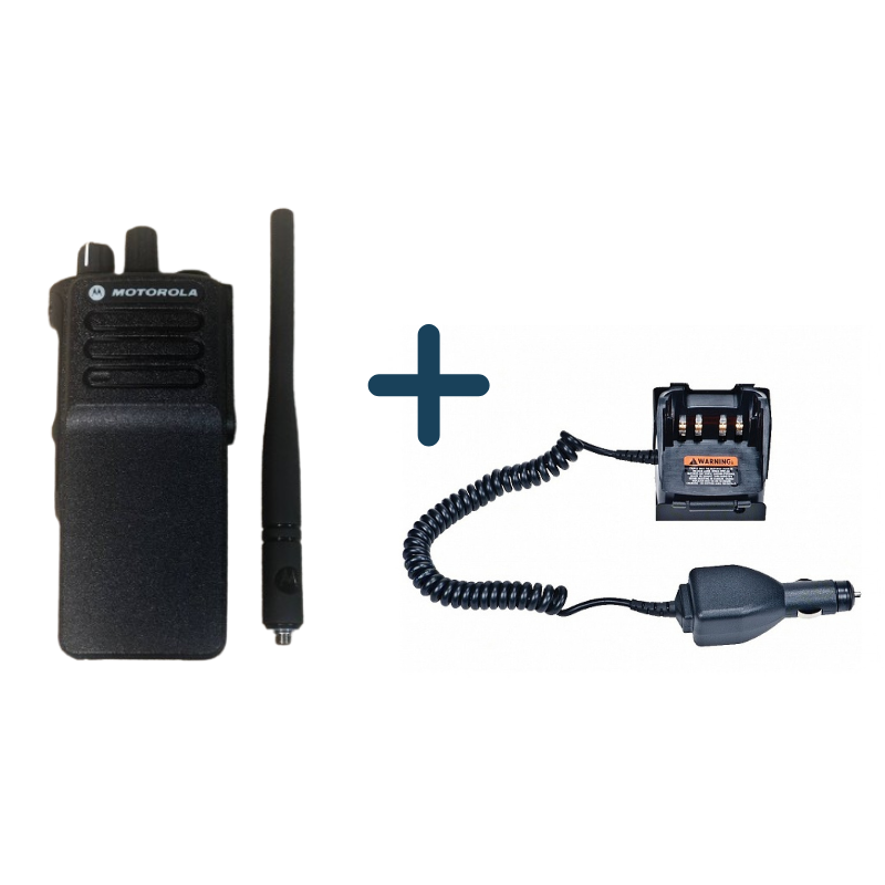 Рація Motorola DP4400E VHF AES 256 + автомобільна зарядка