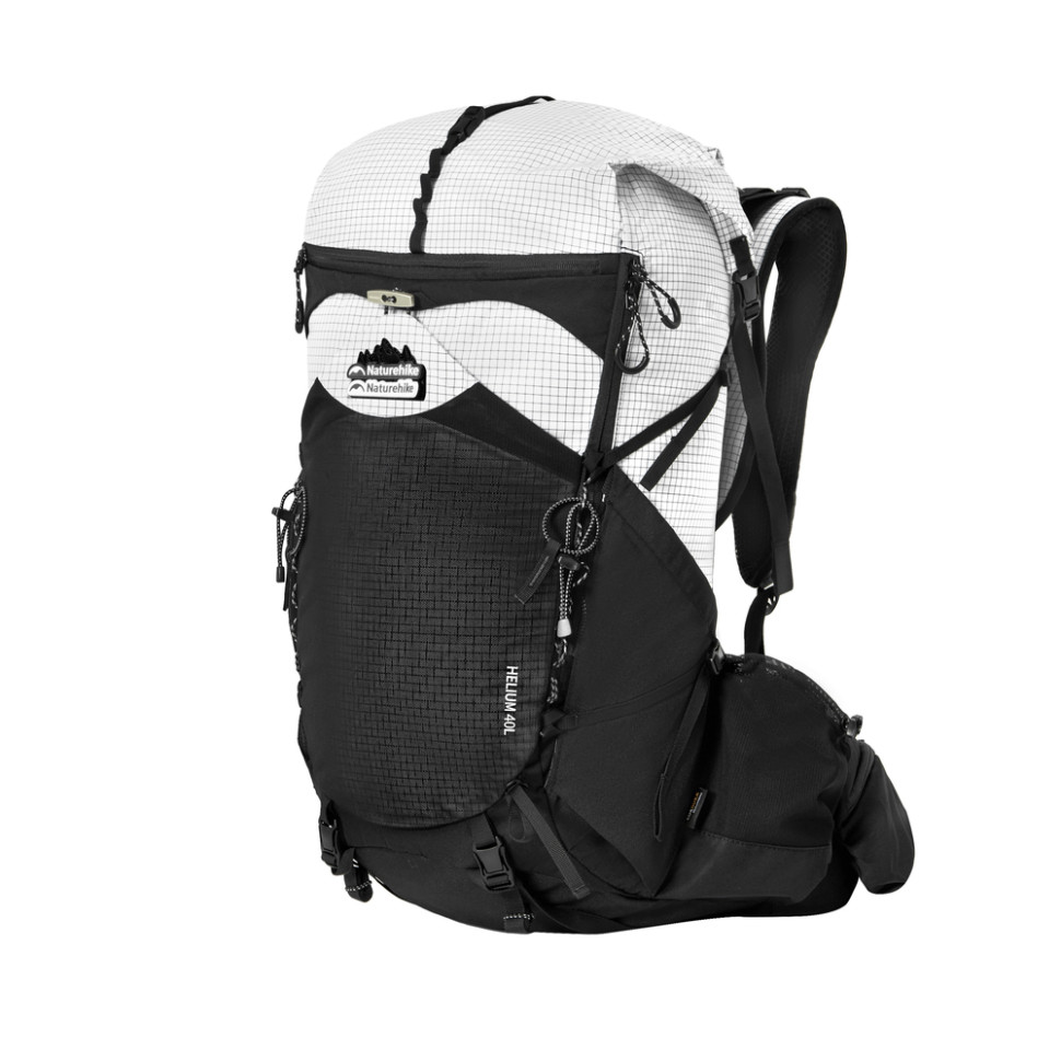 Рюкзак туристичний Naturehike Helium CNK2450XB016, 40 л, білий, L