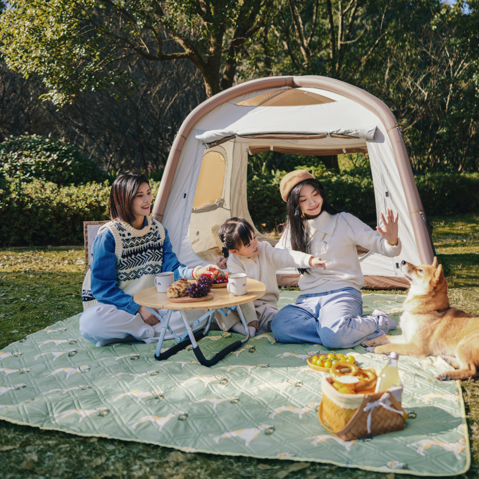 Килимок для пікніка Naturehike CNK2350WS010 210*240 см, блакитний із принтом - фото 8 Килимок для пікніка Naturehike CNK2350WS010 210*240 см, блакитний із принтом - фото 8