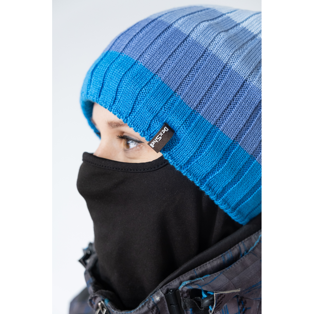 Шапка водонепроницаемая Dexshell Beanie Gradient (56-58cm), голубая - фото 3 Шапка водонепроницаемая Dexshell Beanie Gradient (56-58cm), голубая - фото 3