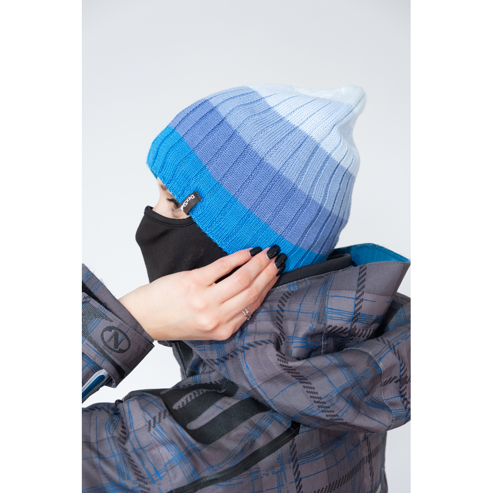 Шапка водонепроницаемая Dexshell Beanie Gradient (56-58cm), голубая - фото 5 Шапка водонепроницаемая Dexshell Beanie Gradient (56-58cm), голубая - фото 5