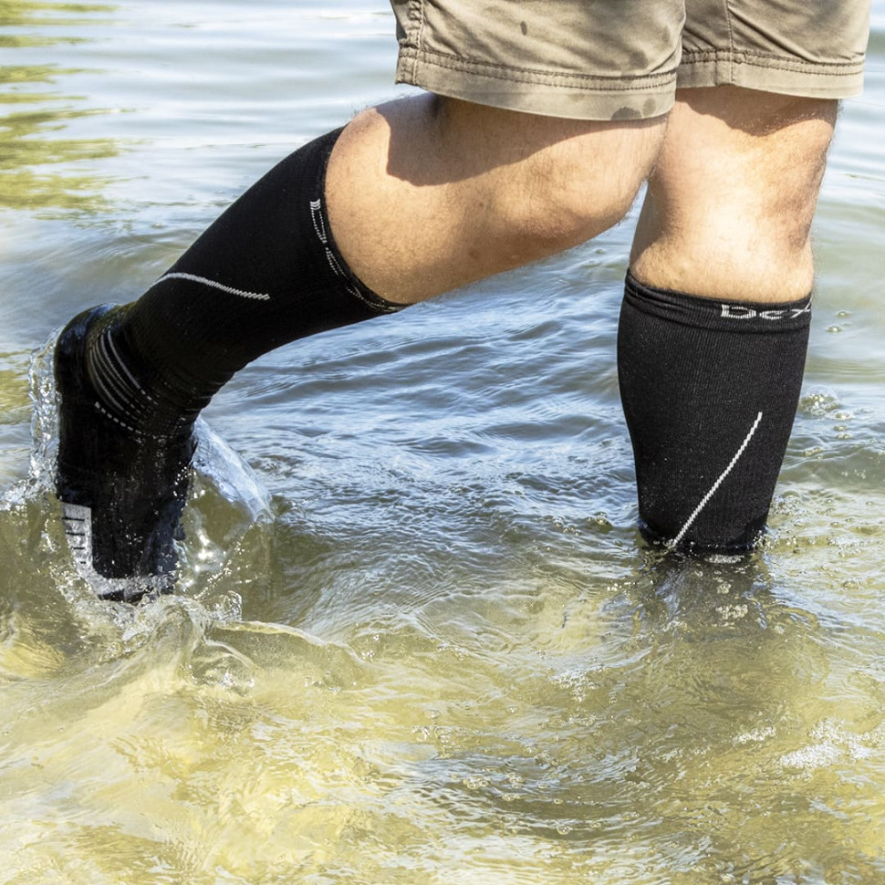 Носки водонепроницаемые Dexshell Compression Mudder, р-р S, серые - фото 19 Носки водонепроницаемые Dexshell Compression Mudder, р-р S, серые - фото 19