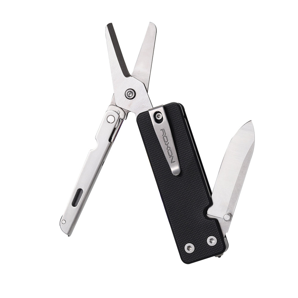 Мини мультитул Roxon KS2E, черный - фото 2 Мини мультитул Roxon KS2E, черный - фото 2