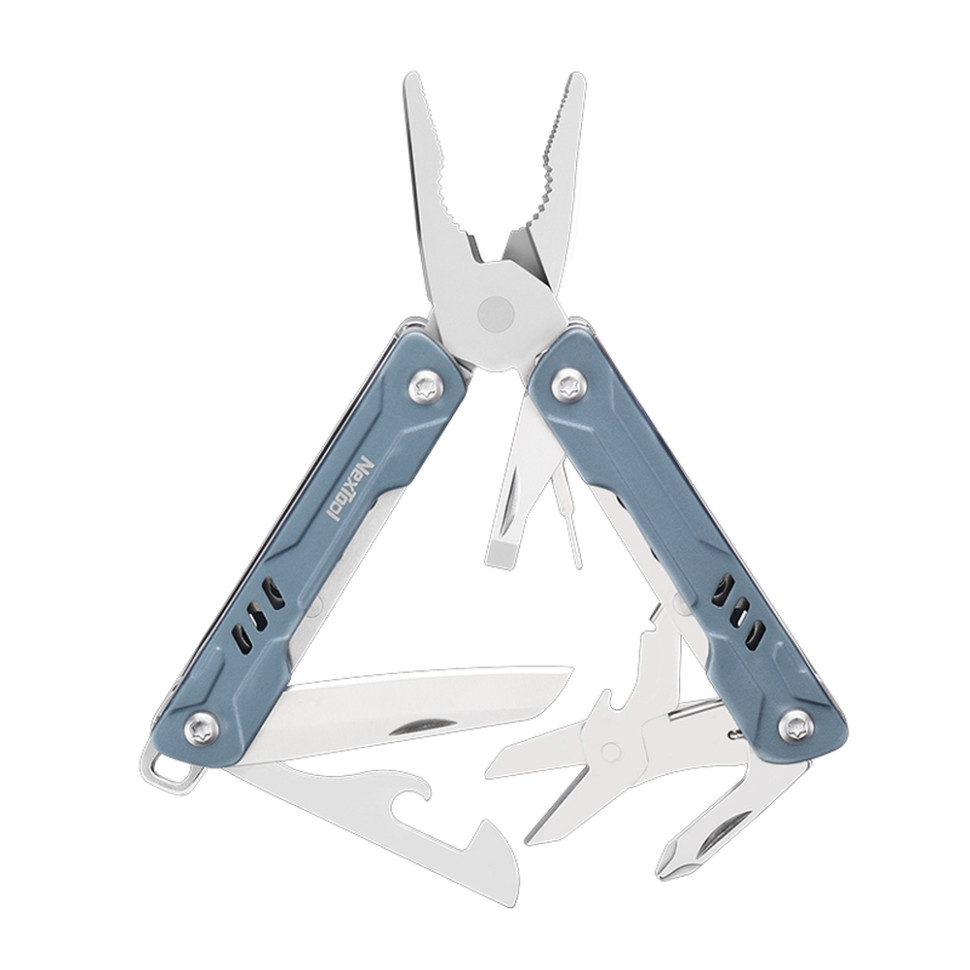 Мультитул NexTool Mini Sailor Pliers S11 голубой (NE20156B, NE20156D) - фото 1 Мультитул NexTool Mini Sailor Pliers S11 голубой (NE20156B, NE20156D) - фото 1