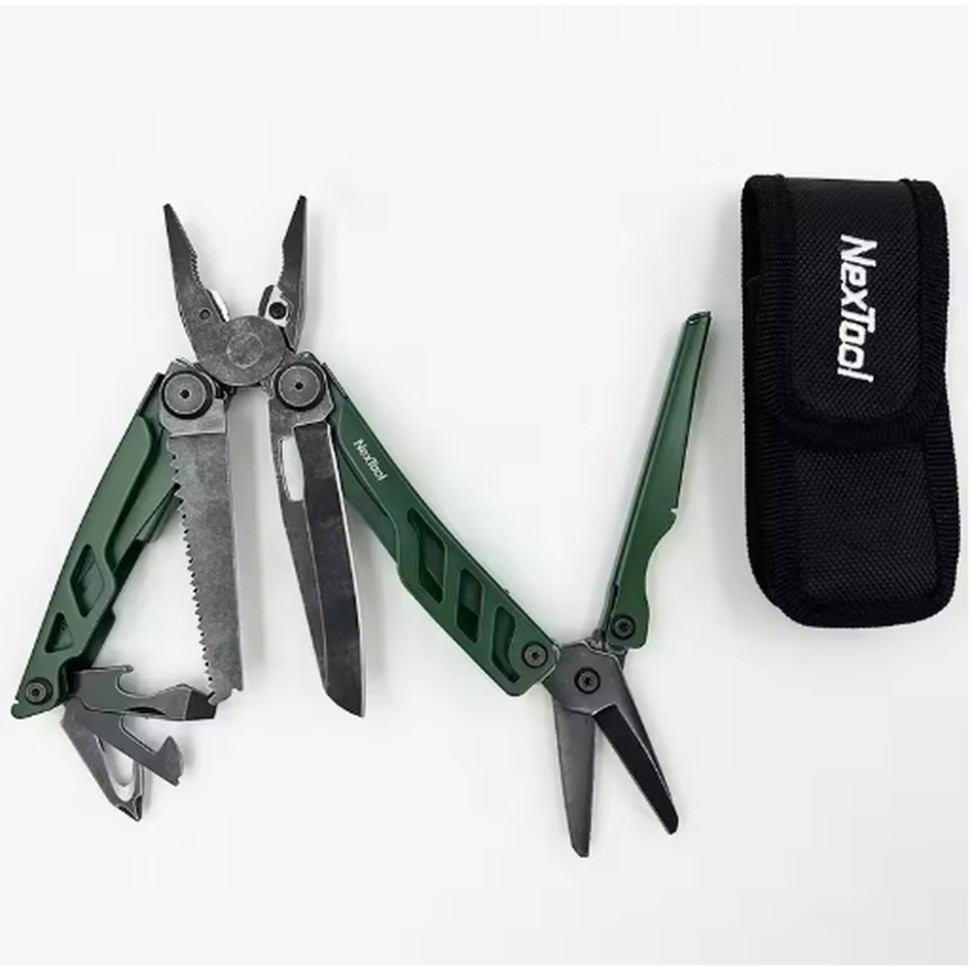 Мультитул NexTool Flagship Pro, зеленый - фото 1 Мультитул NexTool Flagship Pro, зеленый - фото 1