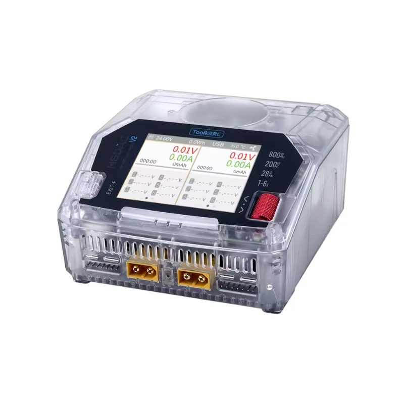 Зарядний пристрій ToolkitRC M6DAC V2 AC 200W/DC 800W 65W
